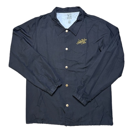 doom sayers club Other - Doom Sayers Club Black Coach Jacket with Yellow Script Logo